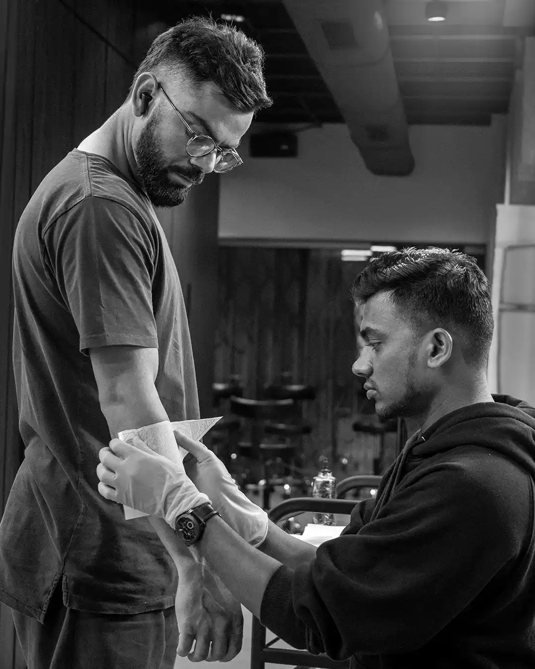 virat kohli's tattoo artist